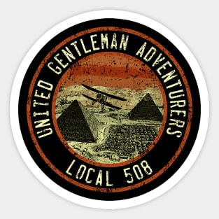 United Gentleman Adventurers Sticker